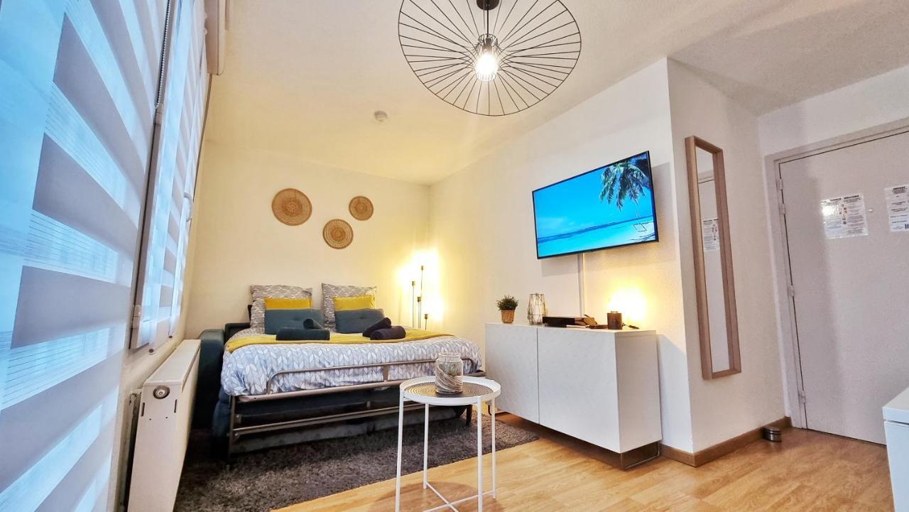 Le Smart - Parking - Terrasse - Wifi - Mulhouse - Relax Bnb Pfastatt المظهر الخارجي الصورة