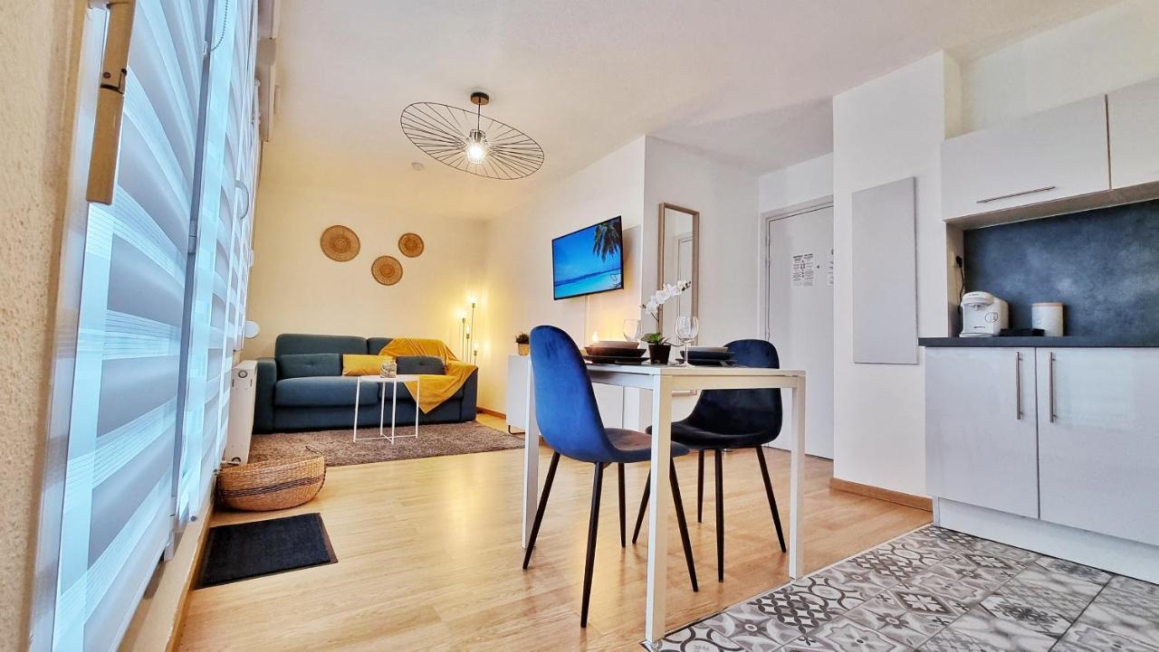Le Smart - Parking - Terrasse - Wifi - Mulhouse - Relax Bnb Pfastatt المظهر الخارجي الصورة
